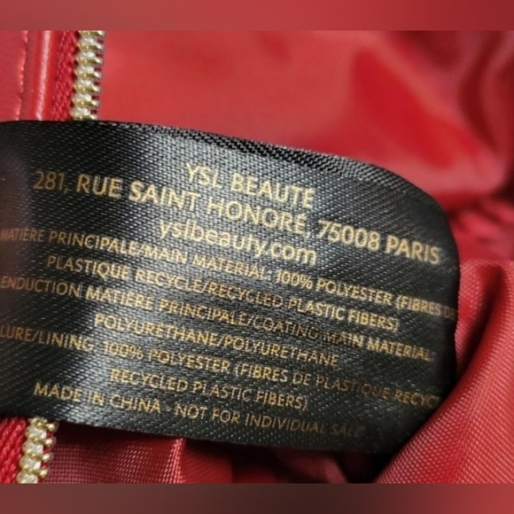 LAST DAYV SALE YSL Beauty New Cosmetics /Clutch Red - Picture 7 of 8